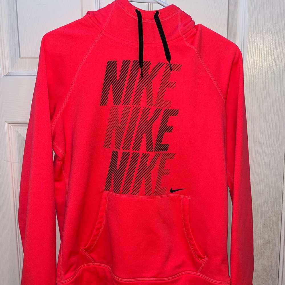 Nike Pink Therma-Fit Pullover Hoodie